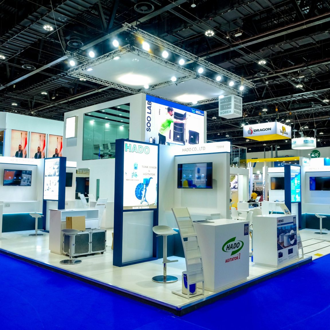 Double Deck Exhibition Booth for Korea - Regal Exhibitions