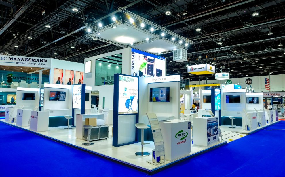 Double Deck Exhibition Booth made for Korea by Regal Exhibitions Dubai