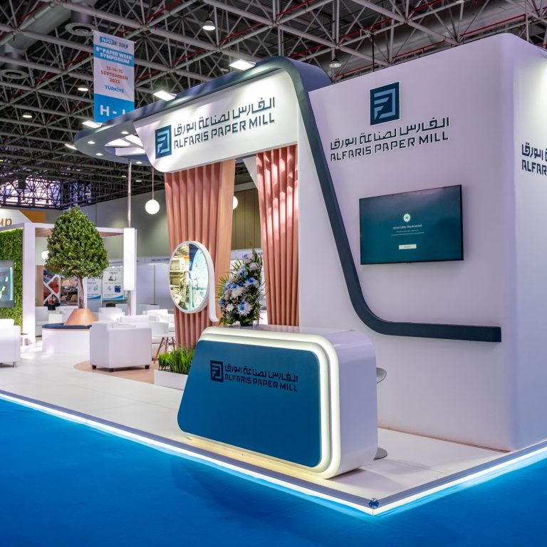 Exhibition Stand for Azur Papier by Regal Exhibition Dubai