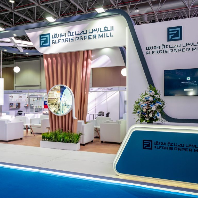 Exhibition Stand for Azur Papier by Regal Exhibition Dubai