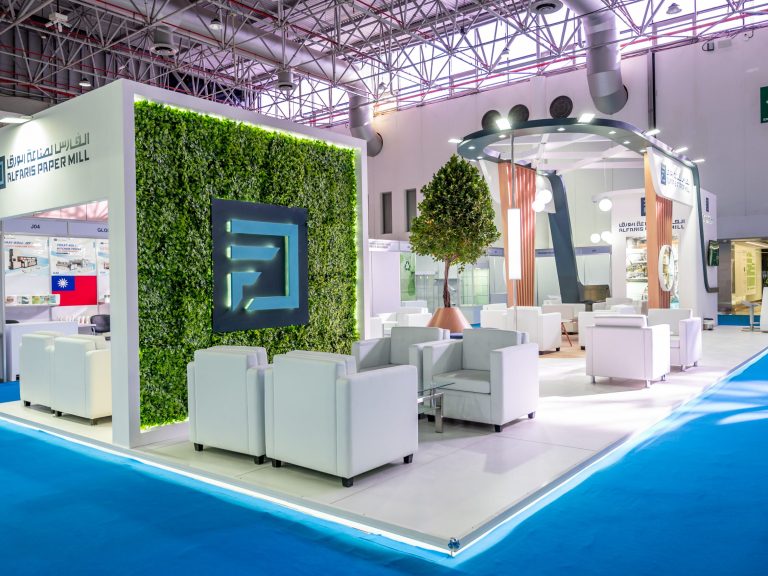 Exhibition Stand for Azur Papier by Regal Exhibition Dubai