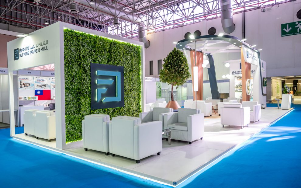 Exhibition Stand for Azur Papier by Regal Exhibition Dubai