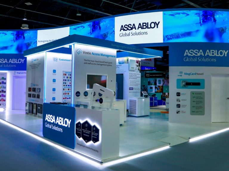 Exhibition Stand for Assa Abloy by Regal Exhibition Dubai