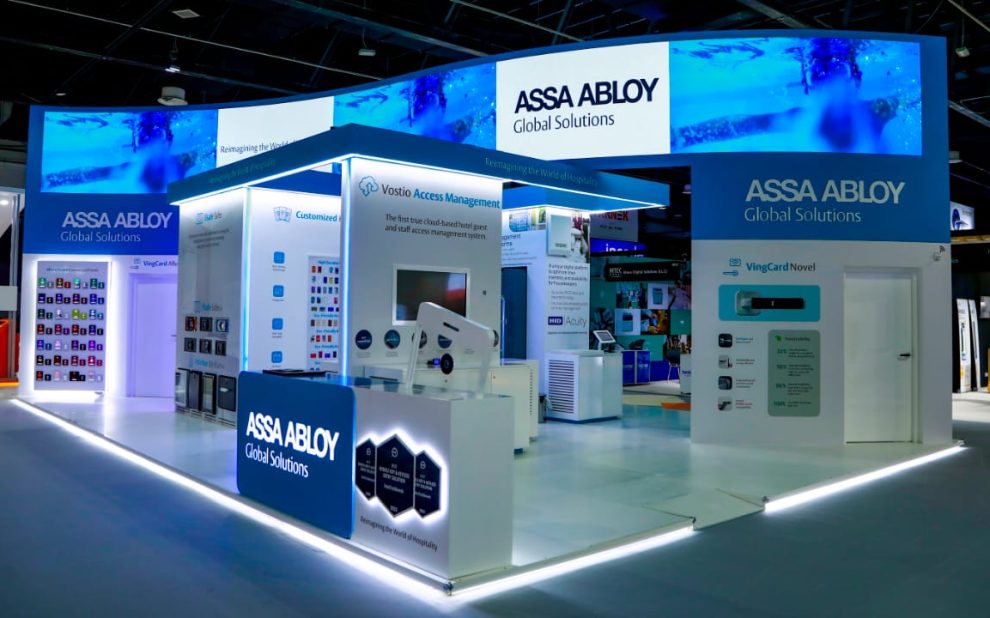 Exhibition Stand for Assa Abloy by Regal Exhibition Dubai