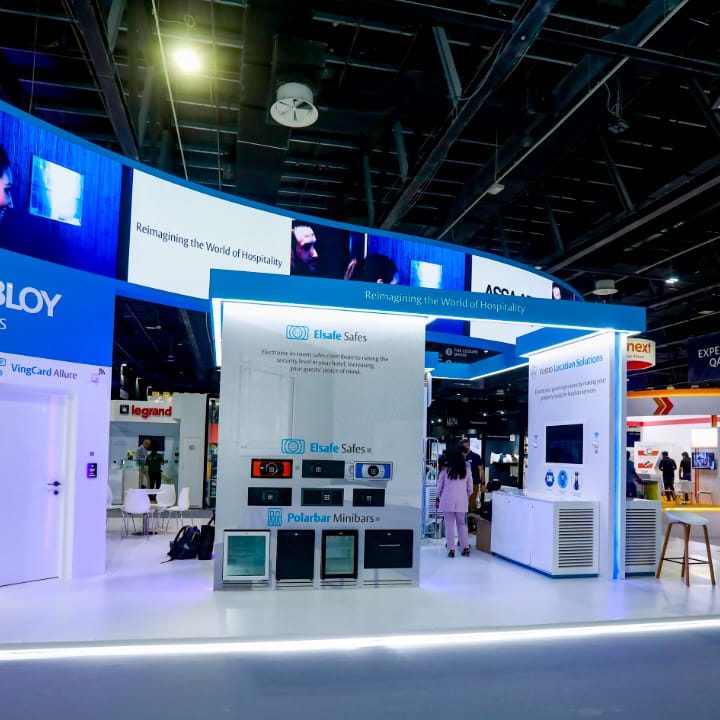 Exhibition Stand for Assa Abloy by Regal Exhibition Dubai