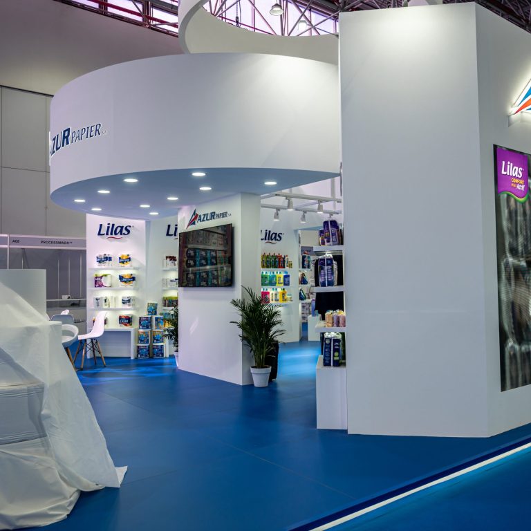 Exhibition Stand for Azur Papier by Regal Exhibition Dubai