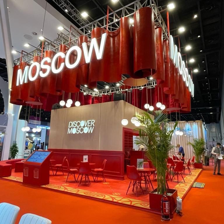 MOSCOW ExhibitionStand build by Regal Exhibitions Dubai