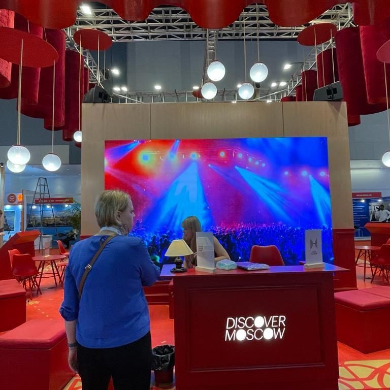MOSCOW ExhibitionStand build by Regal Exhibitions Dubai
