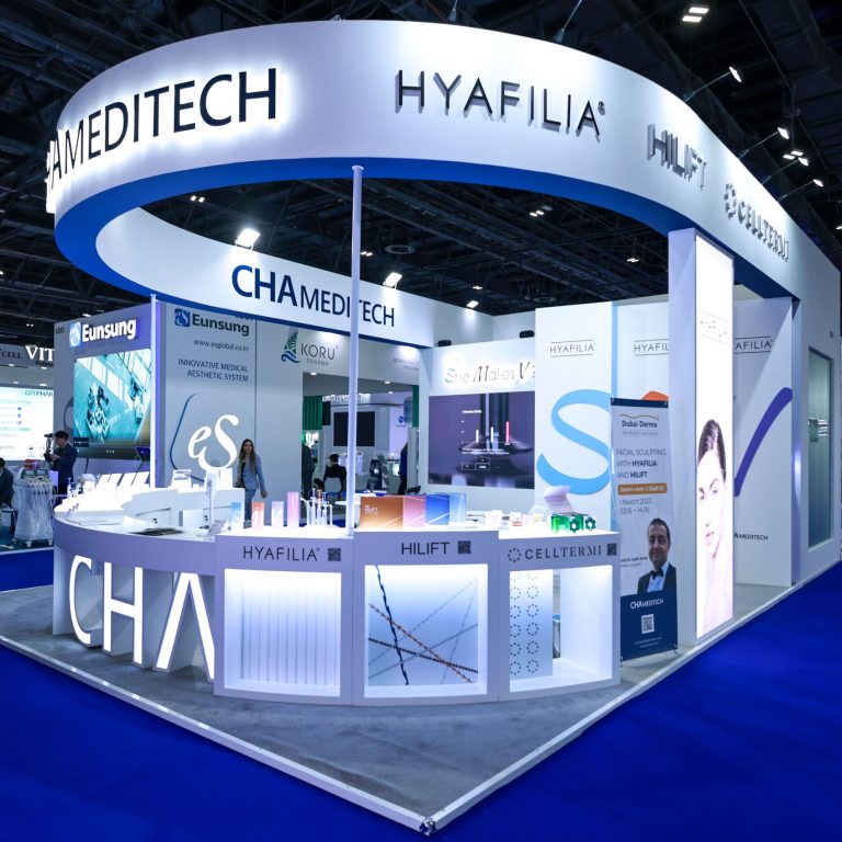 Exhibition Stand for CHAmeditech by Regal Exhibition Dubai