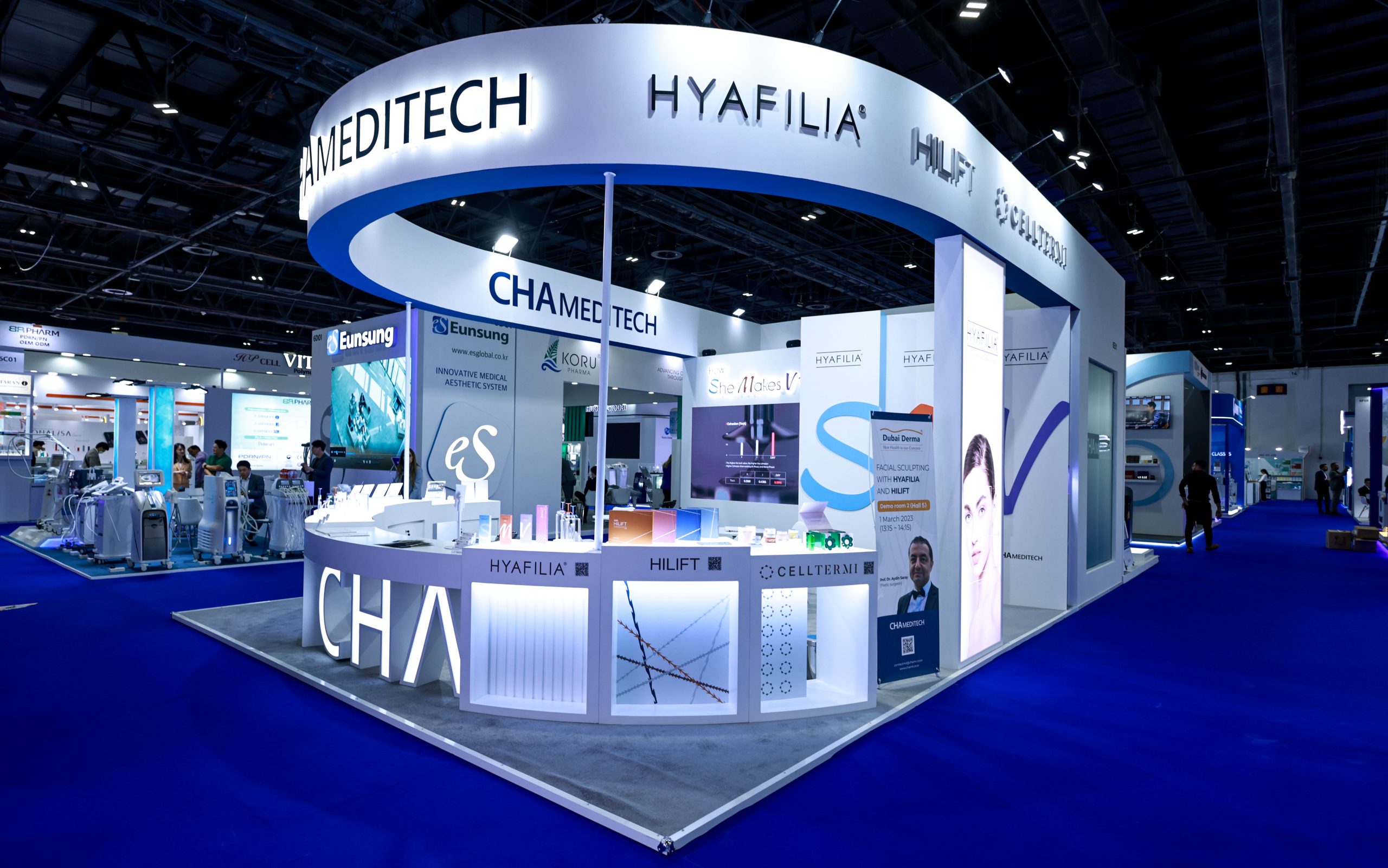 Exhibition Stand for CHAmeditech by Regal Exhibition Dubai