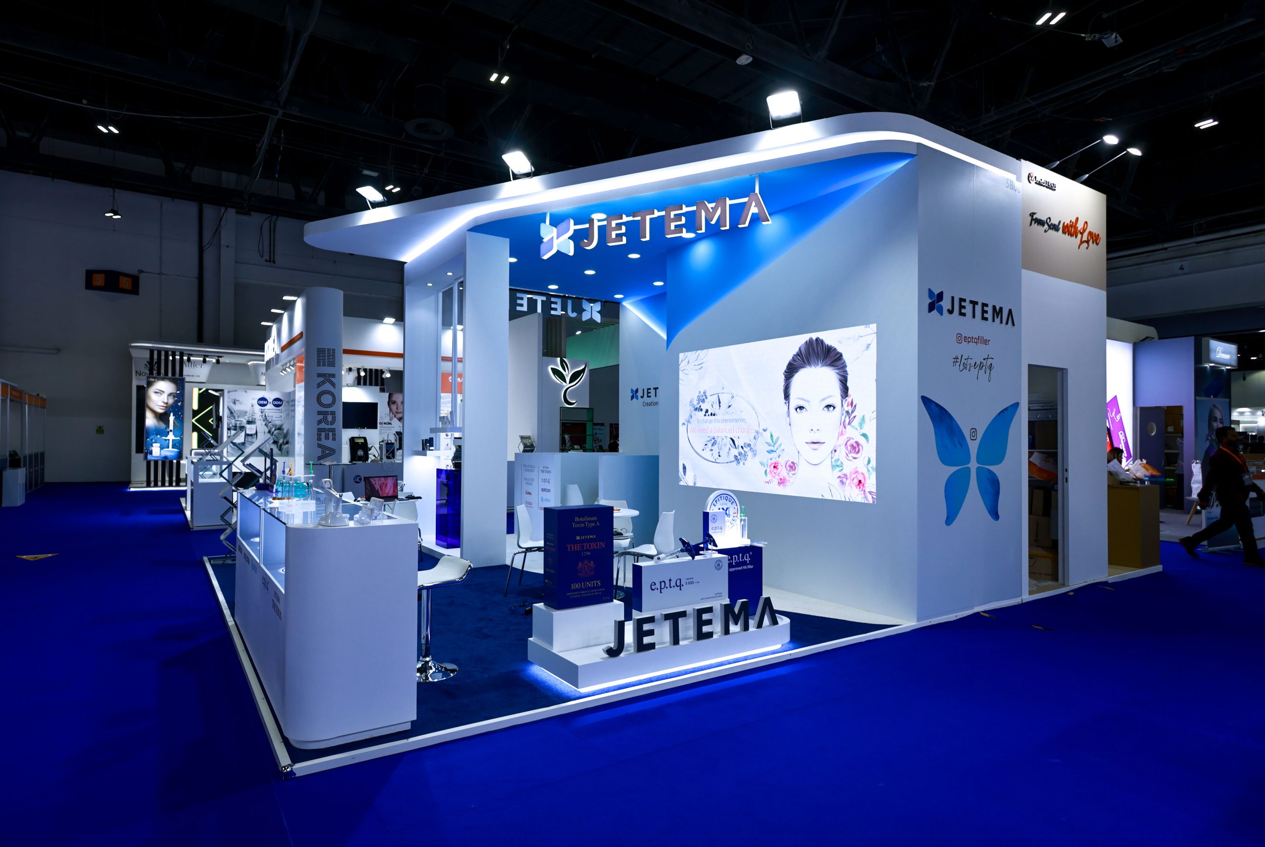 Exhibition Stand for Jetema by Regal Exhibition Dubai