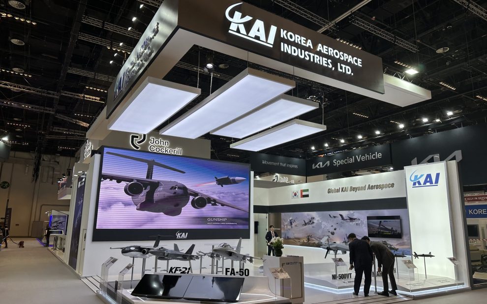 Exhibition Stand for KAI by Regal Exhibition Dubai