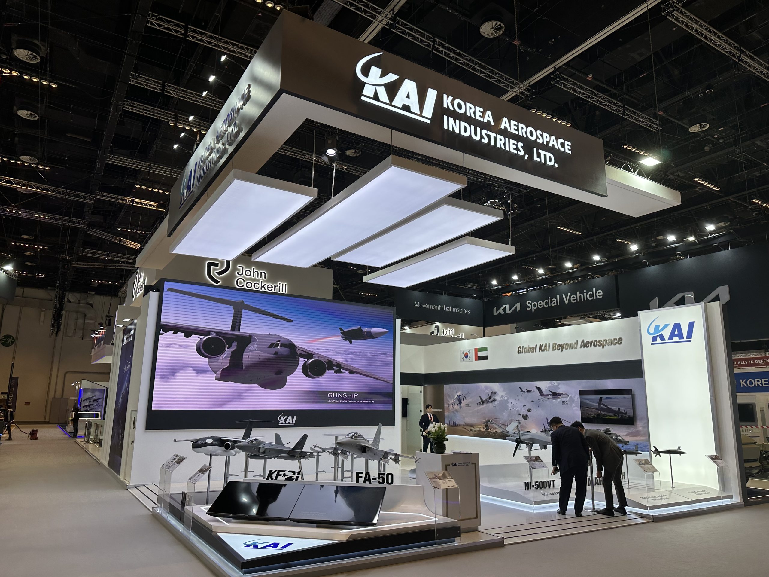 Exhibition Stand for KAI by Regal Exhibition Dubai