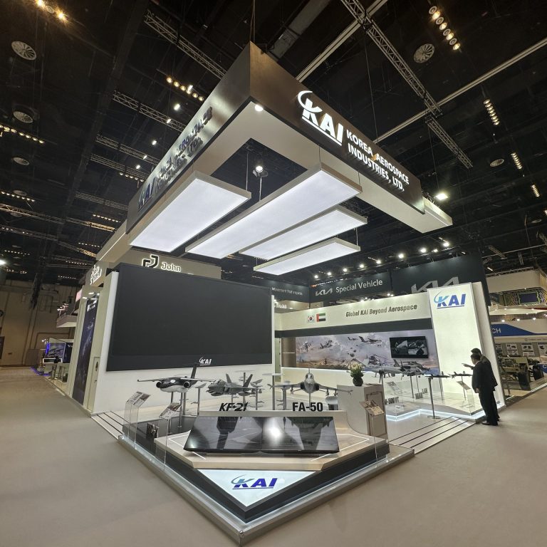 Exhibition Stand for KAI by Regal Exhibition Dubai