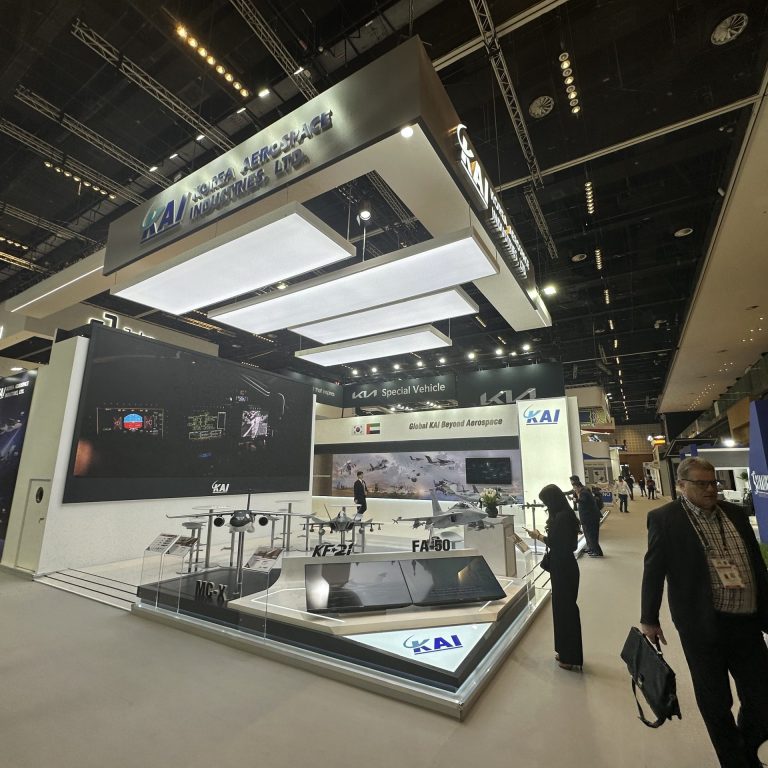 Exhibition Stand for KAI by Regal Exhibition Dubai