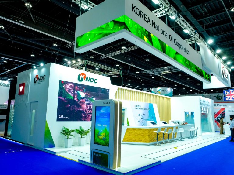 Exhibition Stand for KNOC by Regal Exhibition Dubai