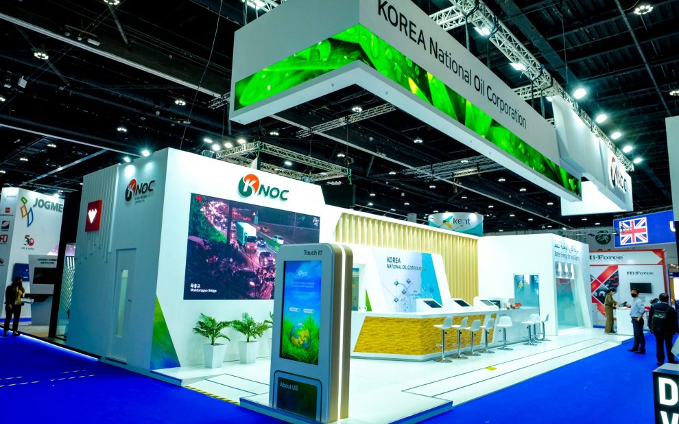 Exhibition Stand for KNOC by Regal Exhibition Dubai