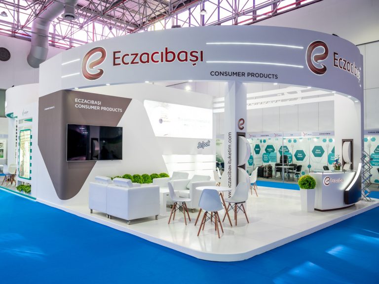 Exhibition booth for Eczacibasi by Regal Exhibitions
