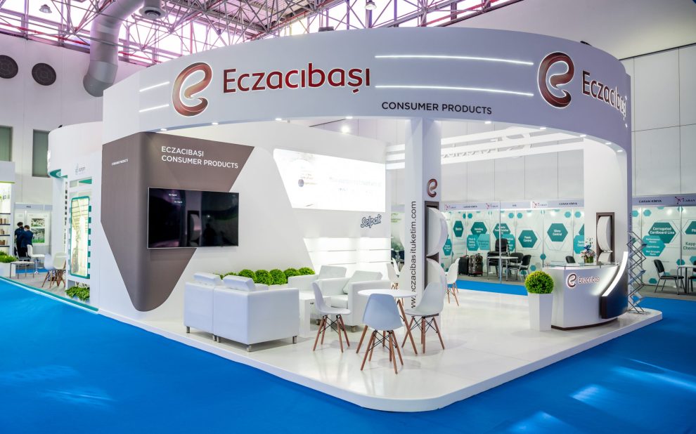 Exhibition booth for Eczacibasi by Regal Exhibitions
