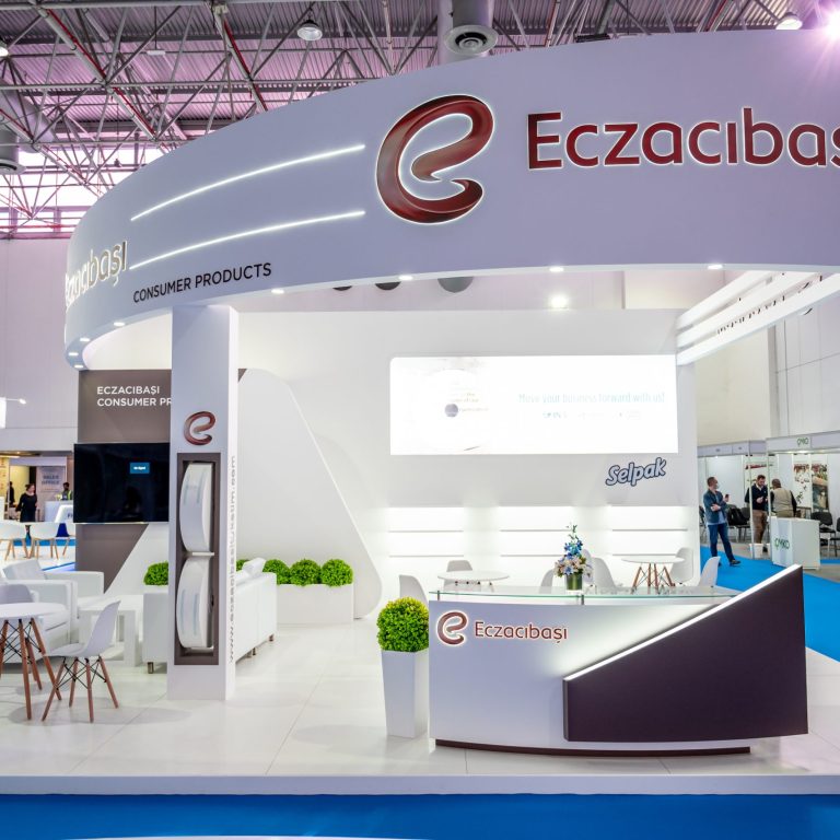 Exhibition booth for Eczacibasi by Regal Exhibitions