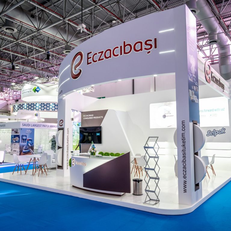 Exhibition booth for Eczacibasi by Regal Exhibitions