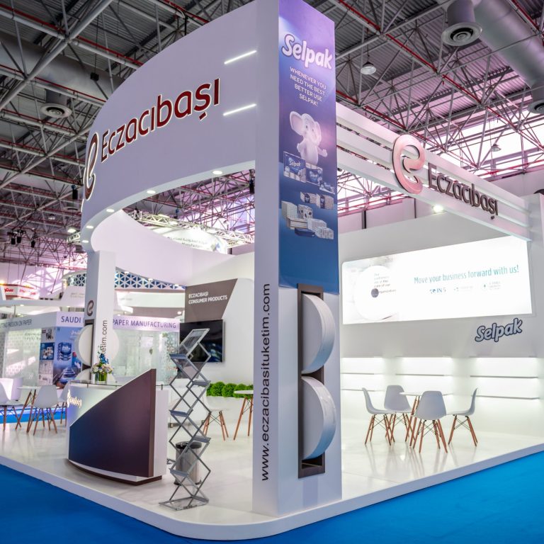 Exhibition booth for Eczacibasi by Regal Exhibitions